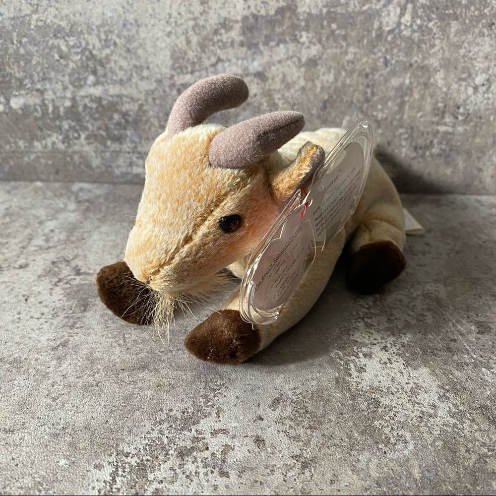 Ty Beanie Baby Goat Goatee NEW 1998 NEW Vintage 90s
